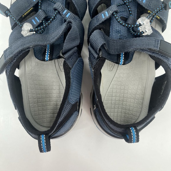 Keen Mens Newport H2 Closed Toe Water Sandals Navy Blue 7‎ Slip On - Picture 9 of 10